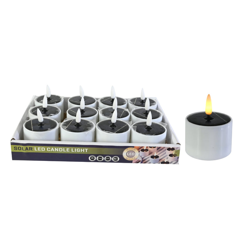 Solar LED Tealite Candle SRT