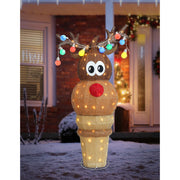 LED Mesh Ice Cream Reindeer/Snowman Twinkle 2