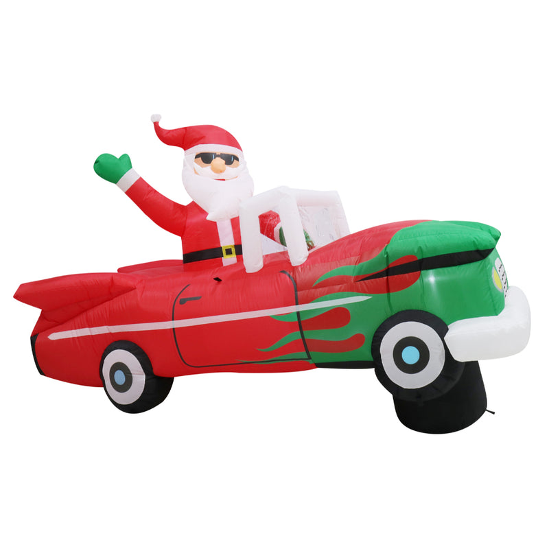 Airpower Bouncing Santa Hot Rod 250Cm