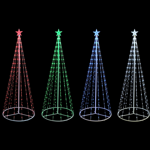 RGB Lightshow Flexi Strand Tree 2.1m