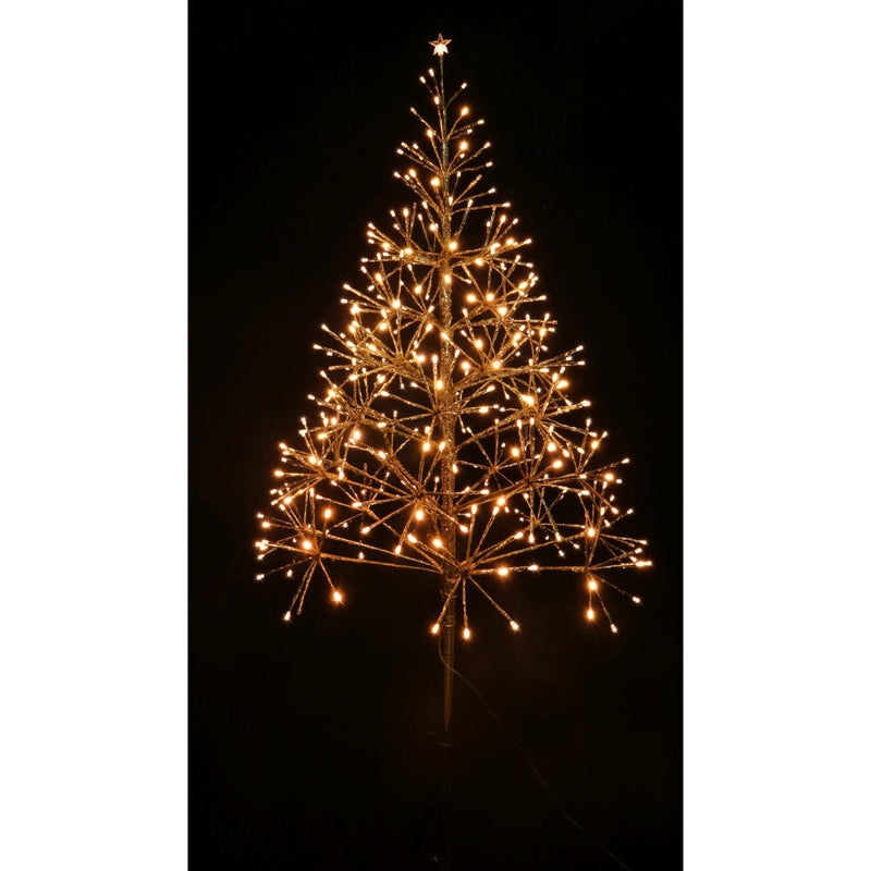 LED Sparkle Tree 135cm Twinkle Gold Warm 2