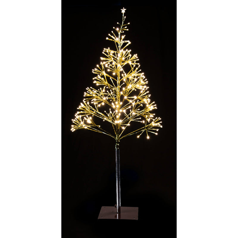 LED Sparkle Tree 135cm Twinkle Gold Warm 3