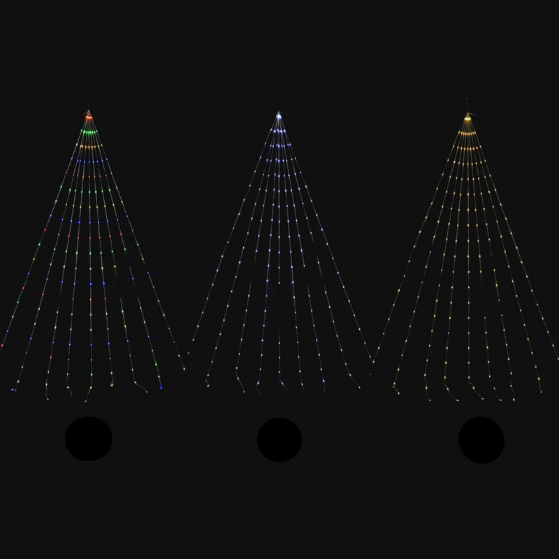 Solar LED Strand Sail Flexi Lights 2m Assorted