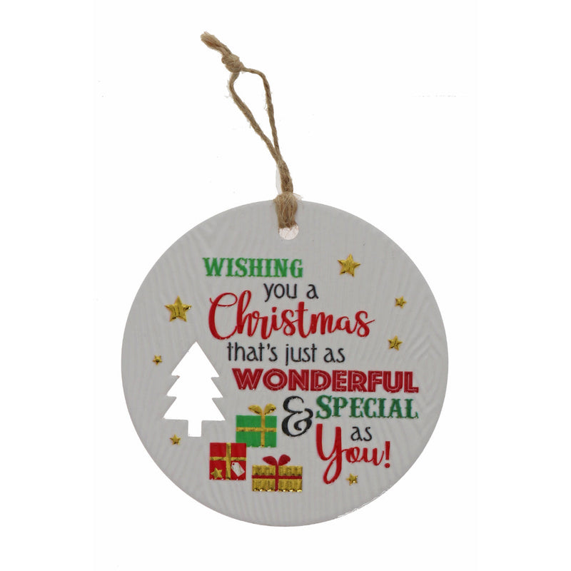 You are as special as you Christmas plaque