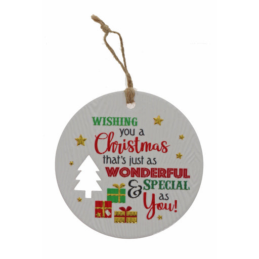You are as special as you Christmas plaque