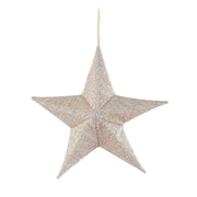 Pop-Up Tinsel Garden Star 40cm Assorted 4