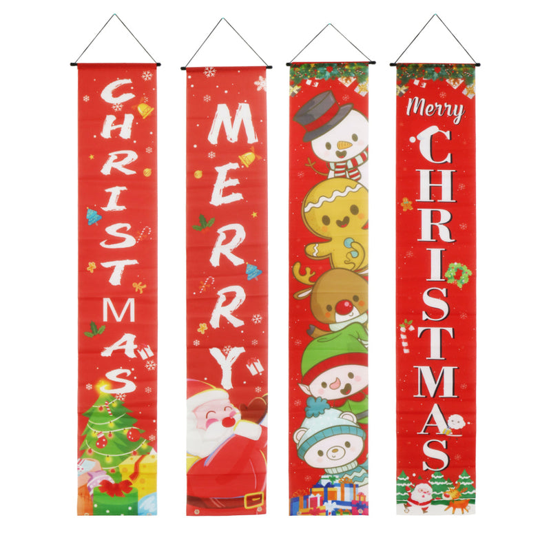 Christmas Door Banner 180cm Assorted