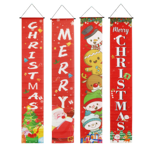 Christmas Door Banner 180cm Assorted