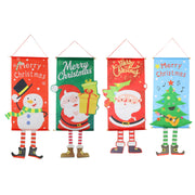 Christmas Banner w/Legs Printed 110cm Assorted