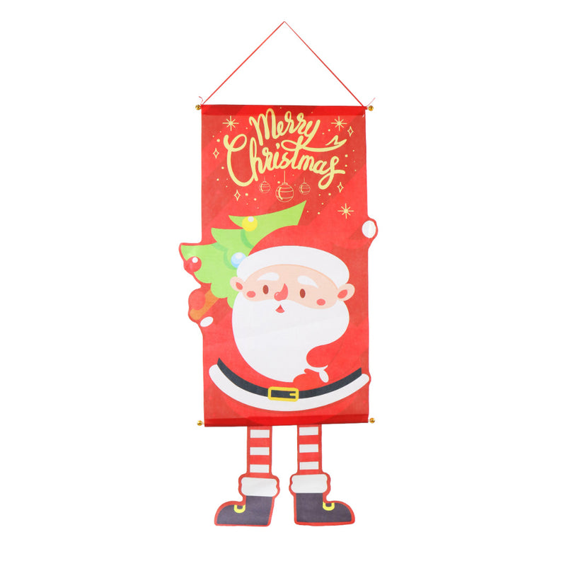 Christmas Banner with Legs Printed 110cm Assorted 4