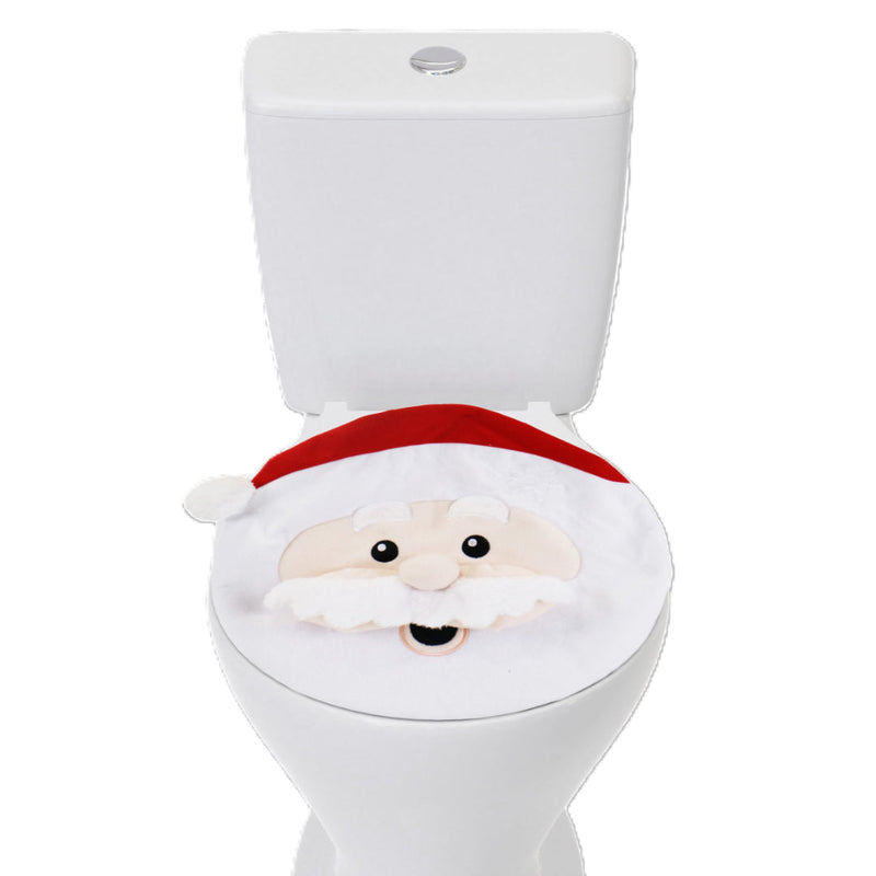 Santa Bogan Chic Toilet Seat Cover 2