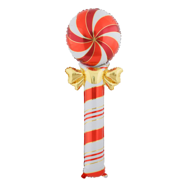 Foil Balloon Lollipop/Candycane Assorted 4