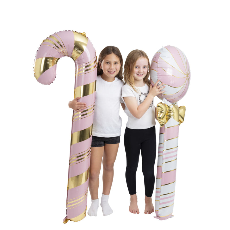 Foil Balloon Lollipop/Candycane Assorted 6
