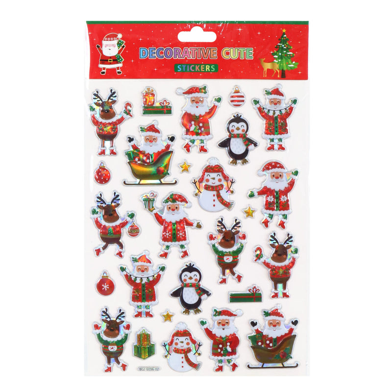 Christmas Stickers Mega-Mix Assorted 2