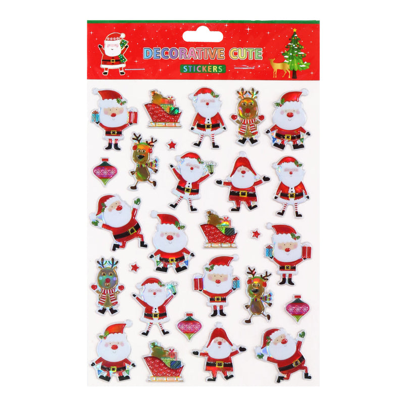 Christmas Stickers Mega-Mix Assorted 3