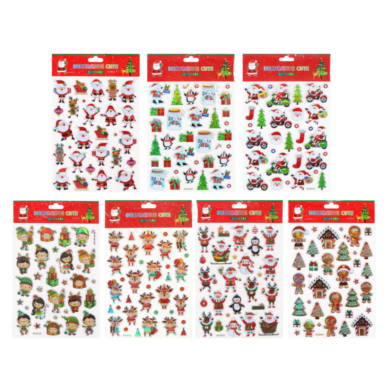Christmas Stickers Mega-Mix Assorted