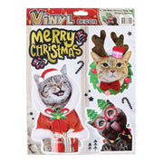 Funky Christmas Pet Stickers Assorted 3