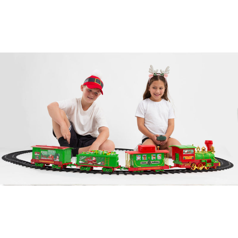 Christmas Remote Control Train Set 26pc image 5