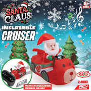 R/C Musical Santa Reindeer Race Car image 6