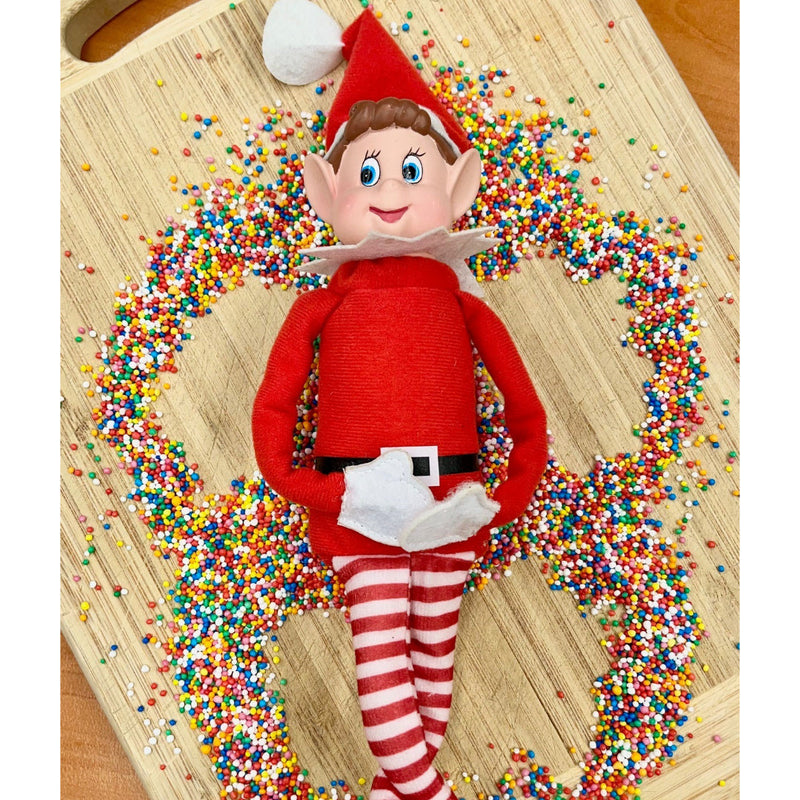 Elf Doll Mischiev-Elf Posable Tie-Card image 7