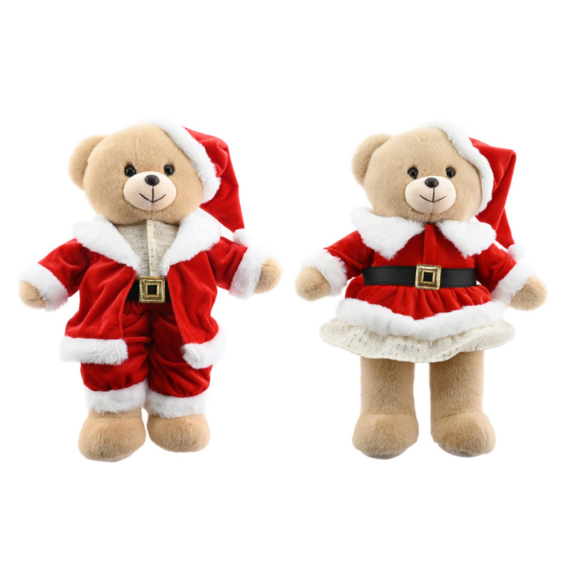 Christmas Plush Bear Boy/Girl Assorted