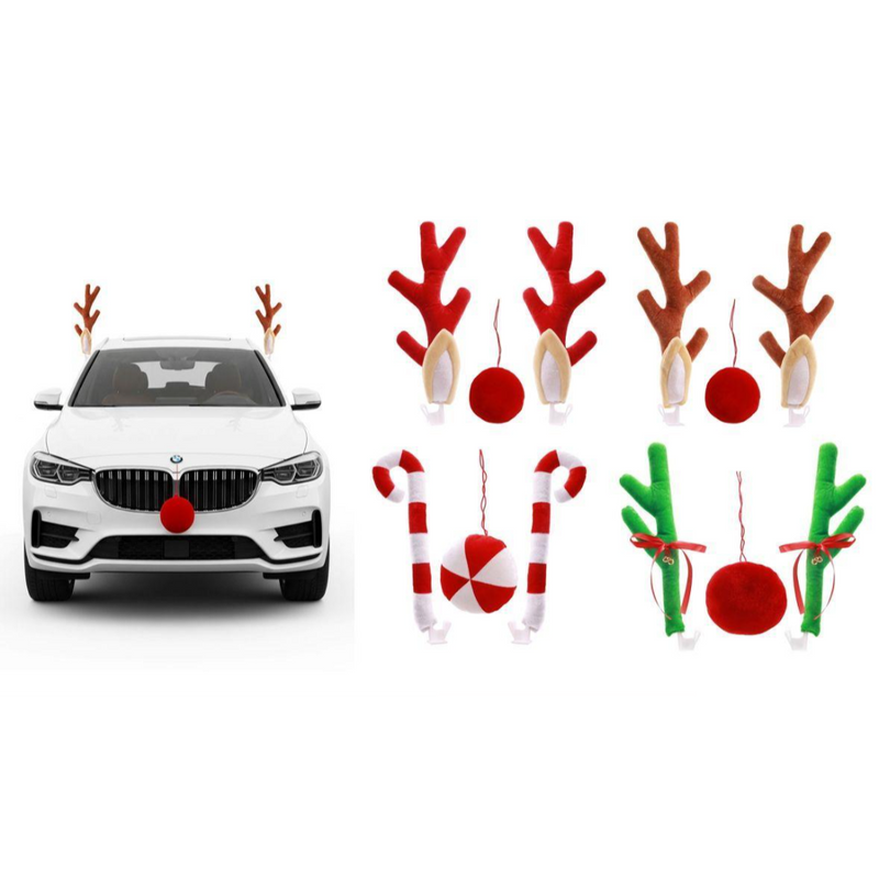Assorted Christmas car decoration set