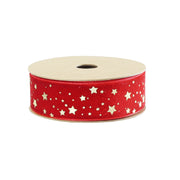 Ribbon Velvet Foil 25mmx2.5m Assorted image 5