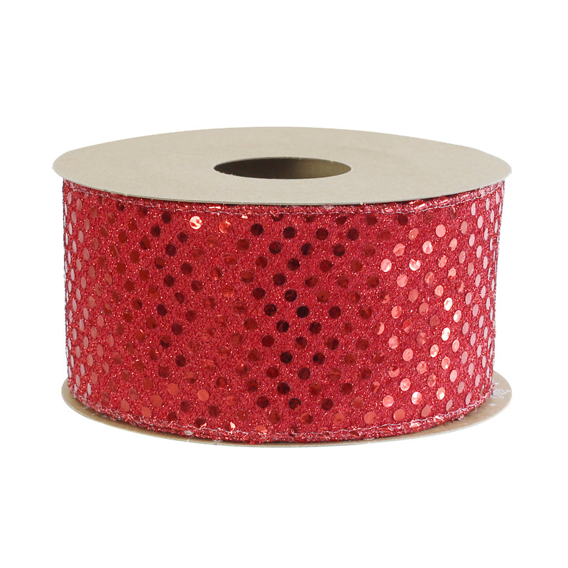 Ribbon Christmas Foil 63mmx10m Assorted image 2