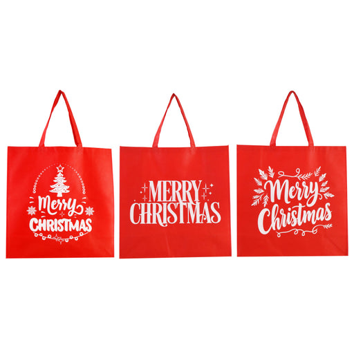 Shopper Bag Jumbo Merry Christmas Assorted