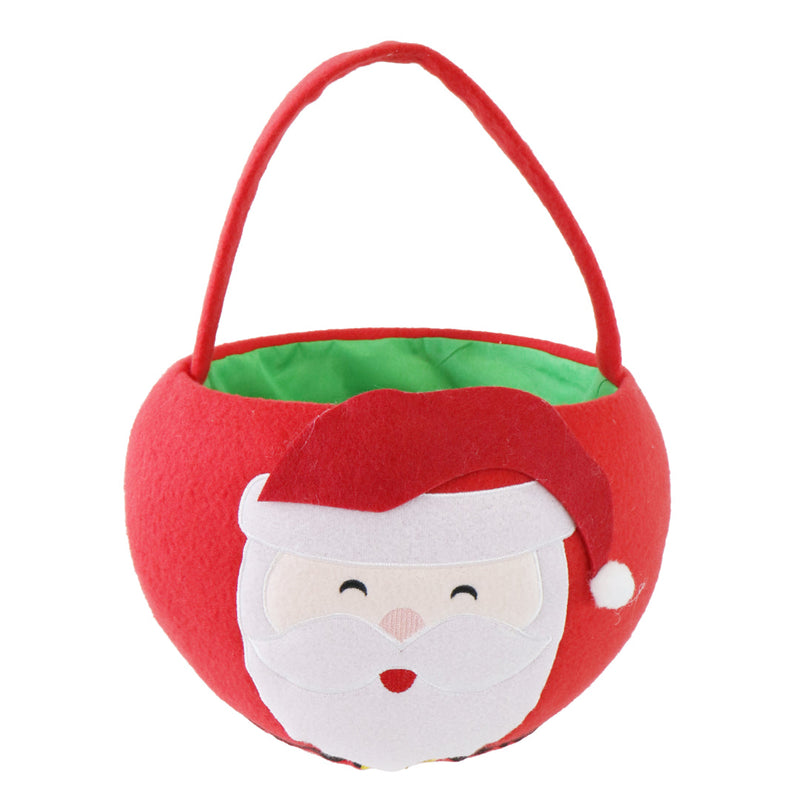 Santa Christmas Gift Basket Assorted 3