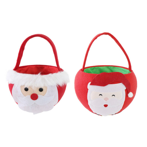 Santa Christmas Gift Basket Assorted