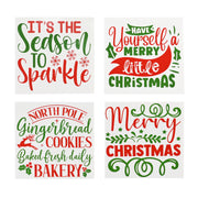 Cards Square Bold Greetings 6pk