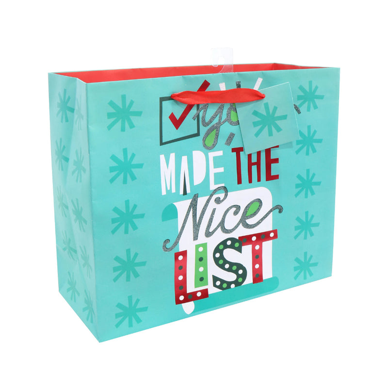 Giftbag Lge Landscape Cheeky Foiled Assorted 3