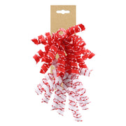 Christmas Curly Gift Bows 2pk Assorted 3