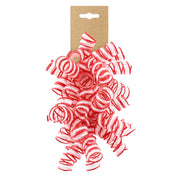 Christmas Curly Gift Bows 2pk Assorted 5