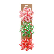 Gift Bows Printed 3pk Assorted 3 – thumbnail