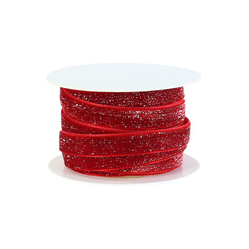 Ribbon Velvet Sparkle 10mmx2m Assorted  image 4