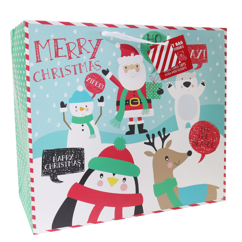 Giftbag Cute Jumbo Wide Mega Gusset Asstd