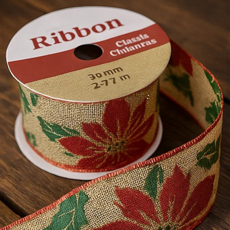Ribbon Classic Christmas 50mm x 2.7m