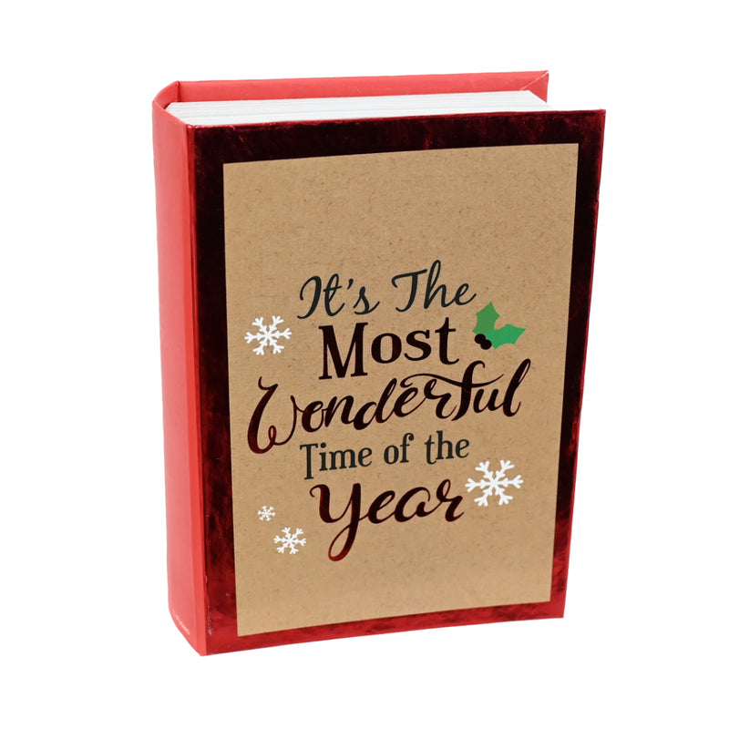 Gift Card Book Box Flip Open Assorted 6