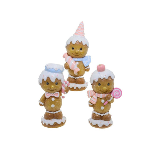 Ronis Christmas Décor Gingerbread Men Stand Decs