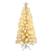 LED Pampas F/Optic Tree Cream 150cm image 2