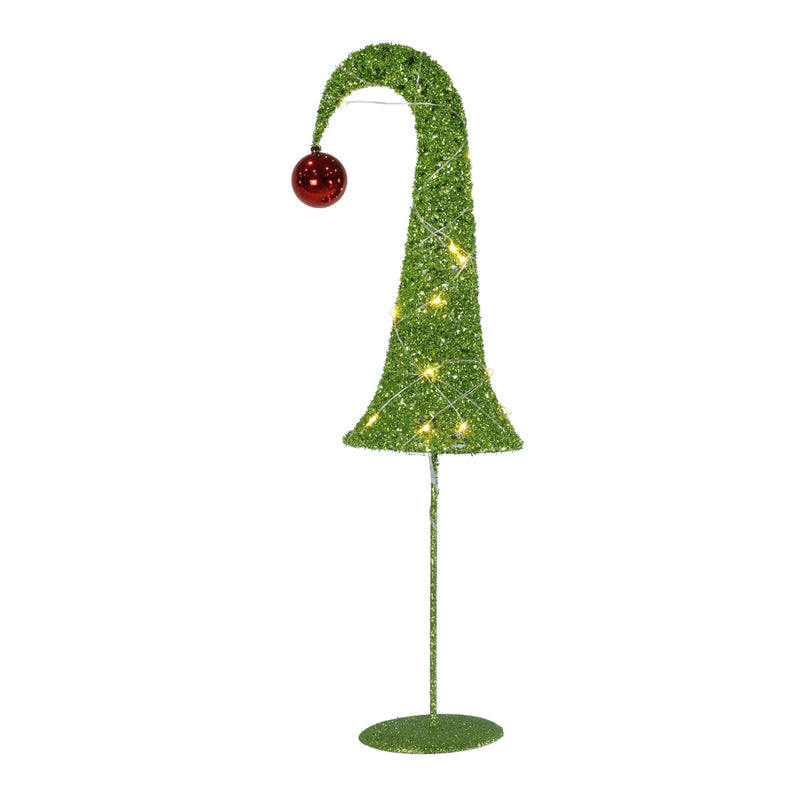 LED Mean Green Tinsel Tree