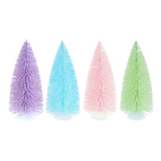 Pastel Bristle Tree 14cm Assorted