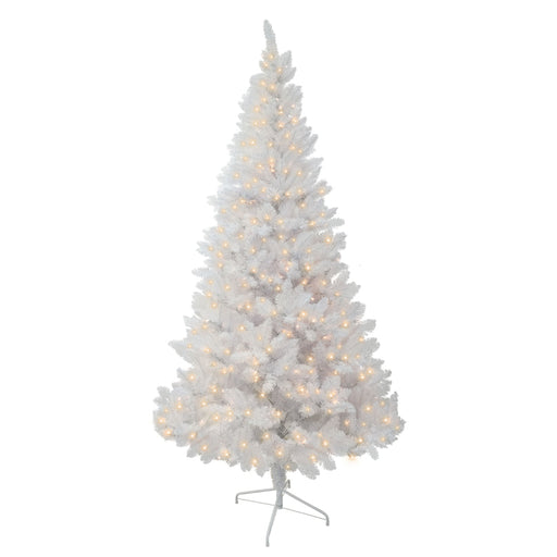 Christmas Tree White 225cm Pre-Lit