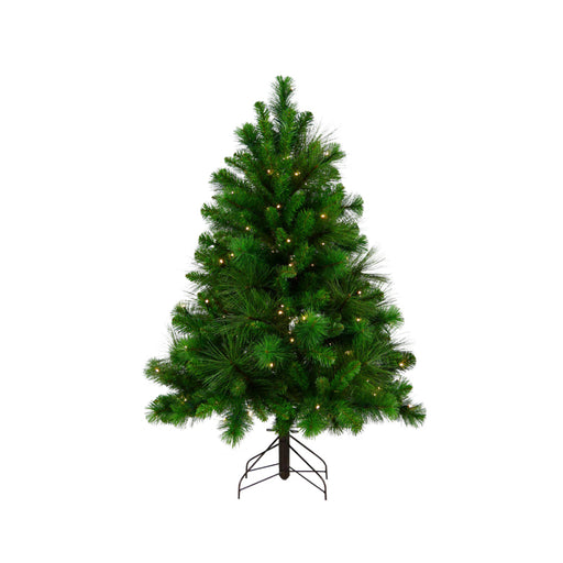 4 ft pre lit Green Canyon artificial tree