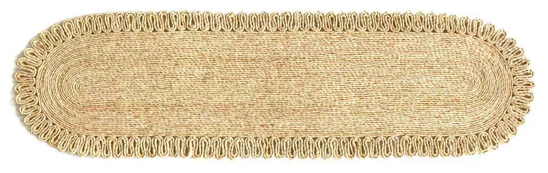Natural Wavy Runner 125x35cm