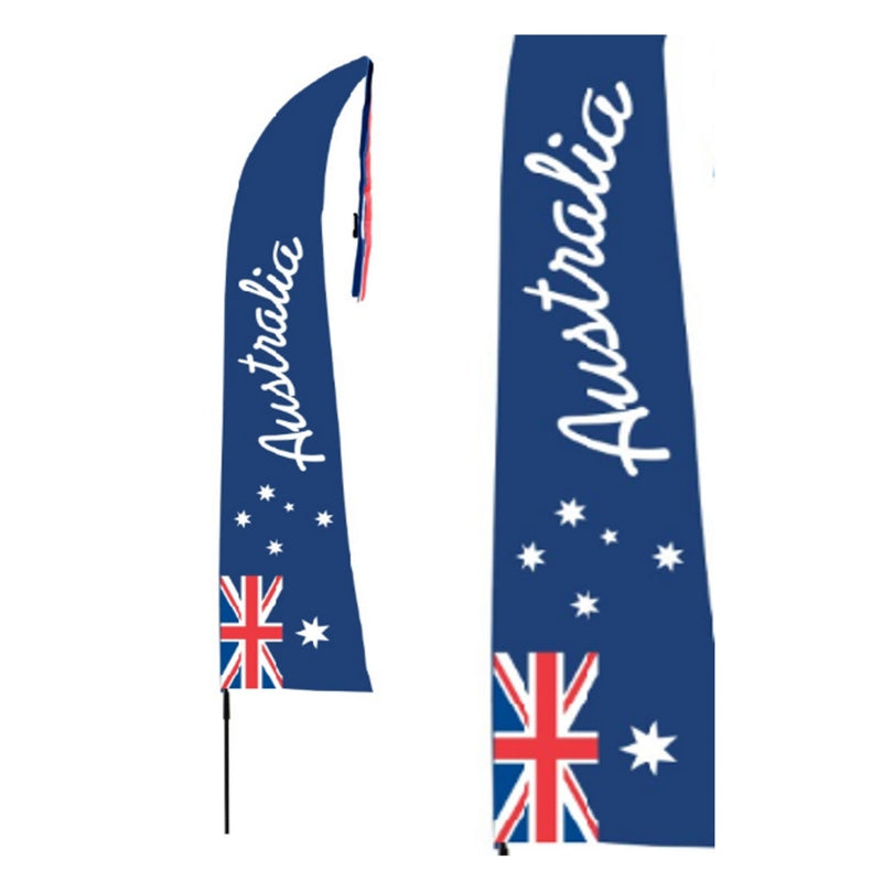2.1m Australian garden flag