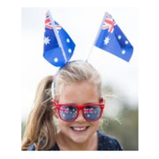 aussie twin flags headband image 2