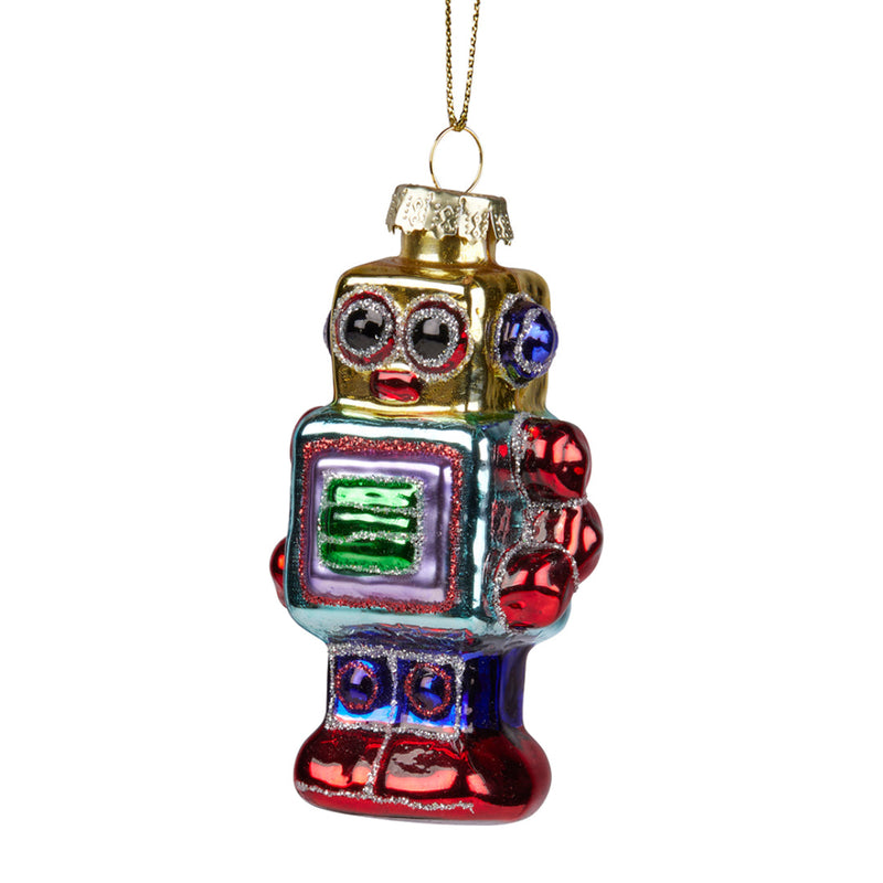 Ronis Christmas Tree Deco Robot 9cm